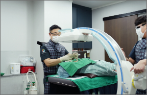 시술장면